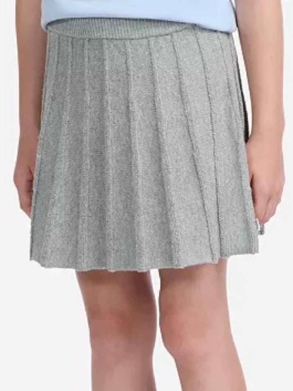 Abercrombie Kids Girls Pleated Sweater Skirt